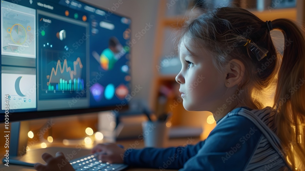 Poster personalized learning dashboard with real time student progress visualization and analytics