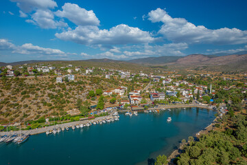 Mugla - Milas - Kıyıkışlacık neighborhood, a beautiful beach in Güllük Bay.