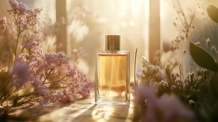 Perfume of essential aroma, beauty fashion concept
