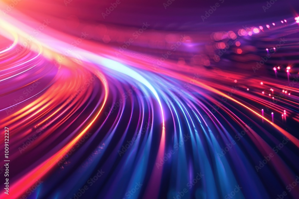 Leinwandbilder a blurry image of a colorful background, suitable for use in designs where texture is desired