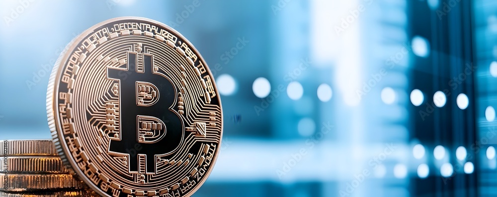 Poster revolutionizing real estate the rise of bitcoin and blockchain in virtual property markets - future-