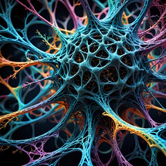 Abstraktion Die Fiktion des Mikrokosmos 1х1. Hintergrund f&uuml;r das Design 8.