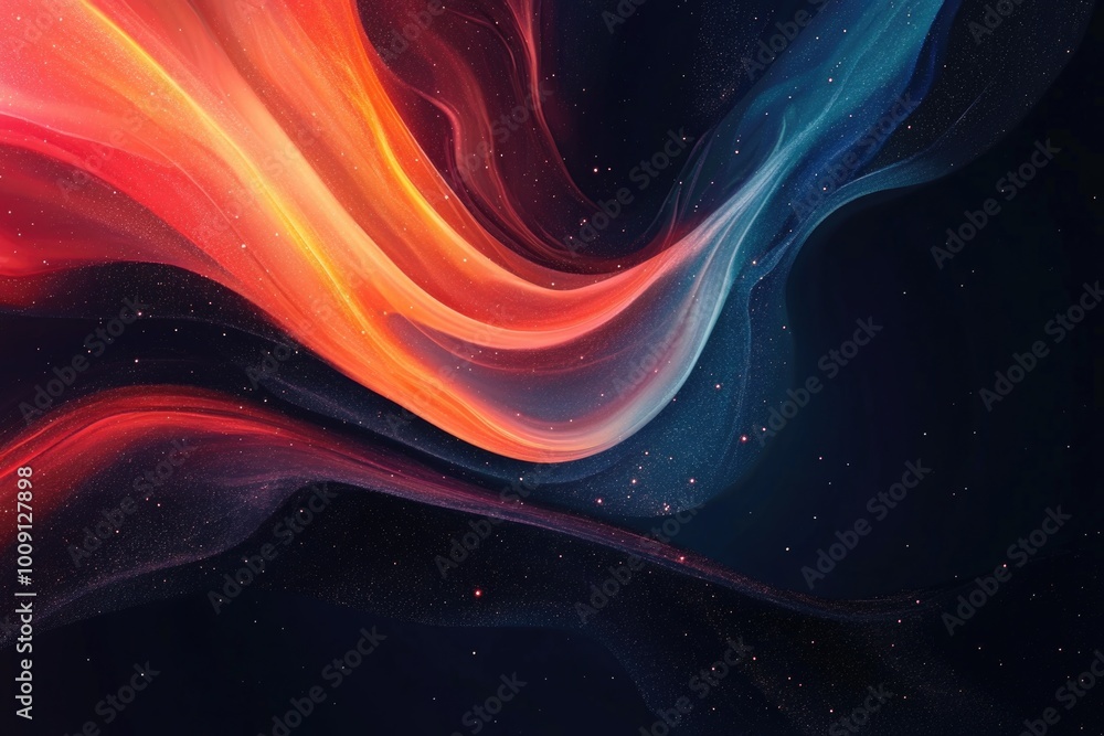 Poster a vibrant and playful background with various colors