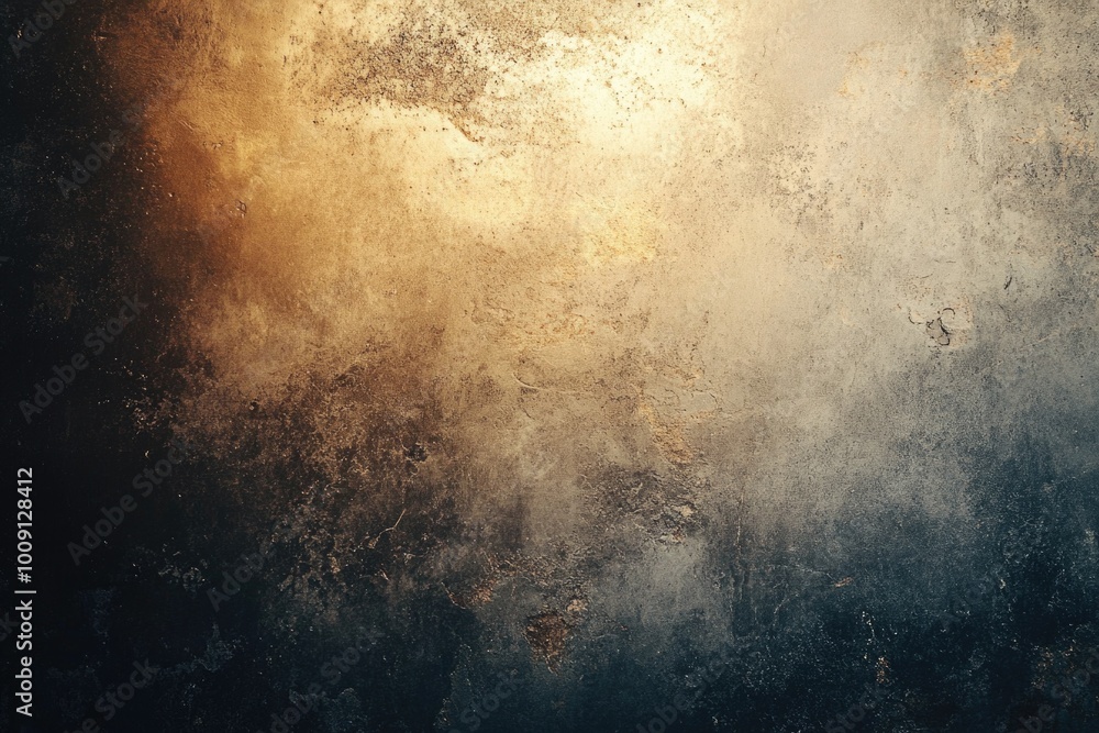 Poster close-up view of a metal surface on a black background