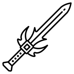 fantasy sword icon