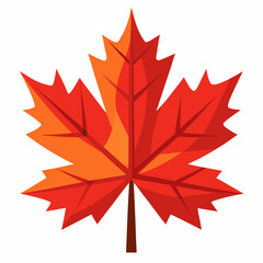 Naklejka premium leaf autumn vector illustration