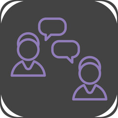 Conversation icon Design