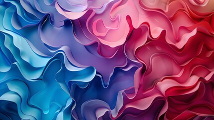 Obraz premium Vibrant Abstract Background Crafted from Colorful Paper: A Stunning Visual for Creative Projects