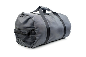 Fototapeta premium Gym bag mock up isolated on white background