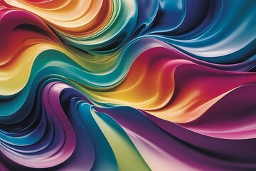 Obraz premium Liquid marble textured backgrounds. Wavy psychedelic backdrops. Abstract painting for web design or print. Good for cards, covers, and business presentations. Vector illustration 