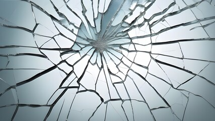 Obraz premium cracked glass