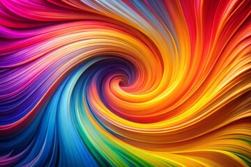 Colorful Swirly Lines Abstract Background for Creative Design and Artistic Projects
