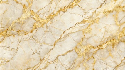Naklejka premium elegant cream marble texture with subtle gold veins for luxurious backgrounds