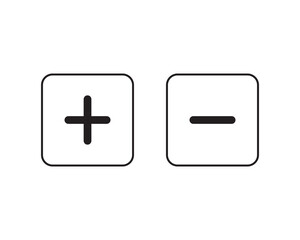 Plus and minus icon