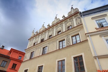 Lublin city in Poland. Landmarks of Poland.