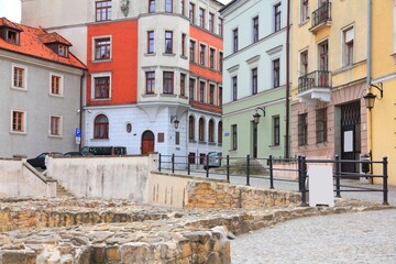 Lublin city in Poland. Landmarks of Poland.