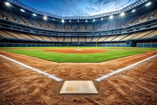 Baseball Field and Stadium Sports outlet Backdrop Sftsp3