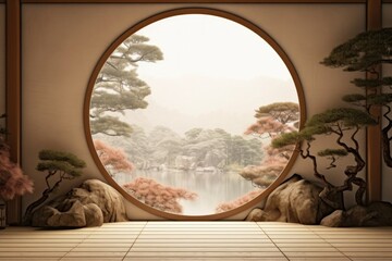 Nature window photo tree.