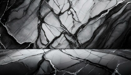 Biało-czarne marmurowe tło