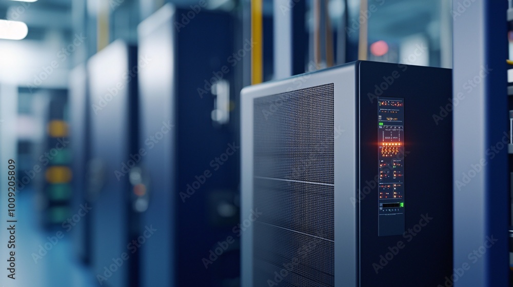 Poster revolutionizing global communication quantum computing and encrypted data transfer for ultimate secu