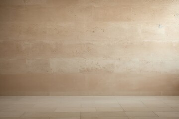 Naklejka premium Travertine wall architecture backgrounds flooring.
