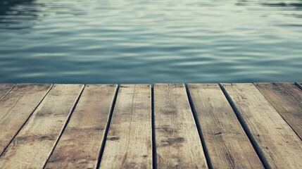 Serene Lakeside Dock: A Peaceful Retreat