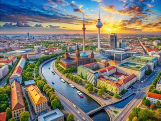 Detailed Map of Berlin Highlighting Key Locations and Landmarks for Navigation and Exploration