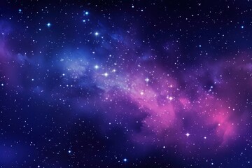 Fototapeta premium Stunning cosmic backdrop a glorious starry sky backgrounds astronomy universe.