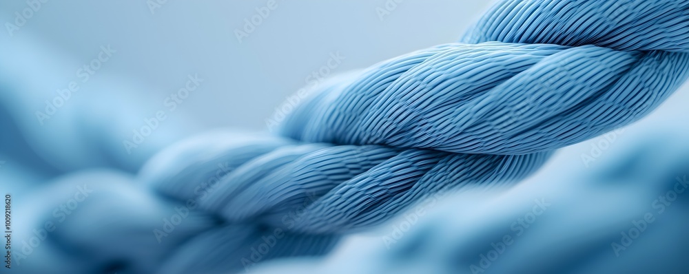 Poster intricate textile fibers close-up - magnified details showcasing precision in modern fabric patterns