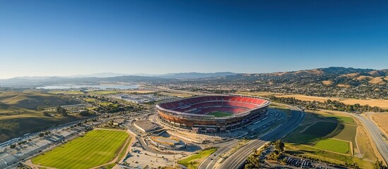 Aerial View of Levi's Stadium
