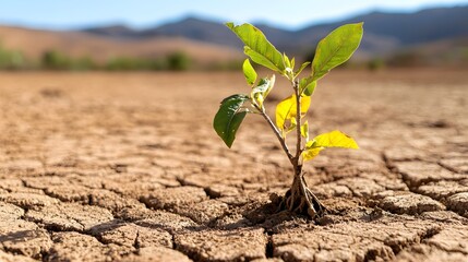 Reforestation Efforts in Arid Landscapes - Sustainable Water Management and Drought-Resistant Trees Reviving Earths Ecosystems Through Land Restoration