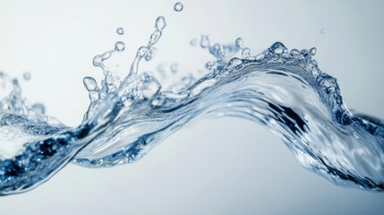 water splash isolated