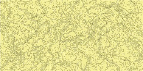 Topographic old luxury map background. Geographic abstract pattern or texture. The contour or wallpaper.