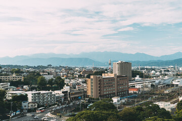 view of the city