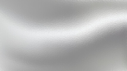 Abstract silver foil texture background with glass effect, white color. Vector illustration