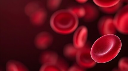 High-Speed Flow of Red Cells Enhancing Oxygen Delivery During Physical Activity - Visualizing Cellular Energy and Athletic Performance in Motion