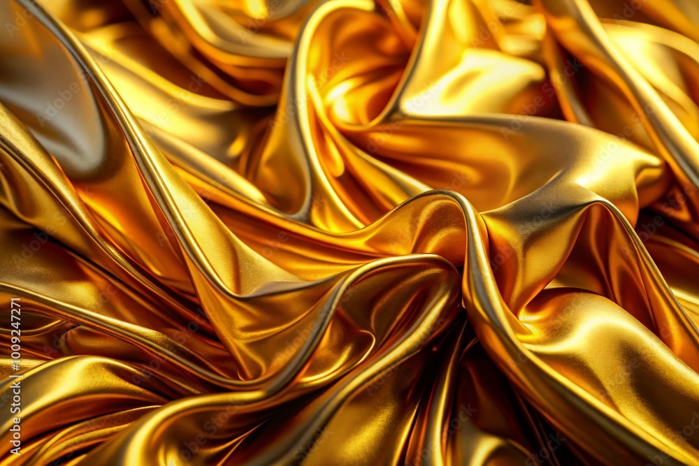 Aufkleber elegant gold abstract background with shimmering textures and fluid shapes for modern design project