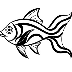Obraz premium fish illustration