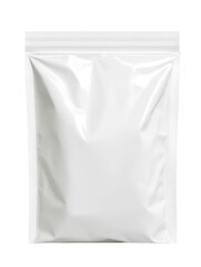 Ziplock bag model isolated on transparent background.