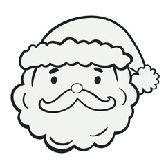 Santa claus cartoon