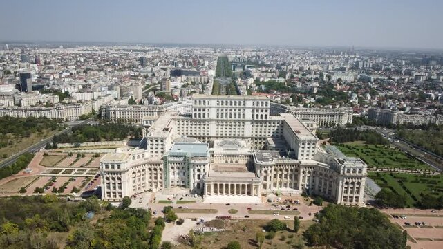 Palace of Parliament Bucharest Romania