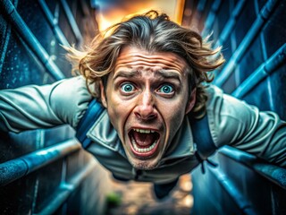 Fearful Escape: A Dynamic Representation of Panic and the Urge to Flee from Danger Unleashed