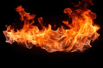 Fototapeta premium Fire flame backgrounds bonfire illuminated. Image by rawpixel.