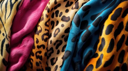 Experiment with animal prints in unconventional color schemes. , Minimalism,