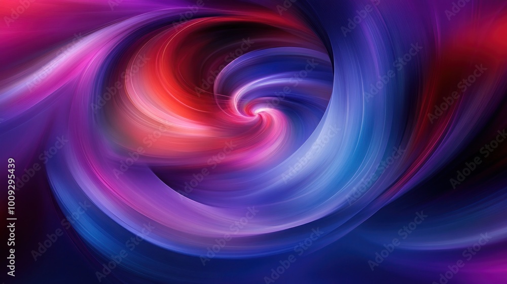 Poster a swirling blend of vibrant colors creating a dynamic, abstract visual effect.