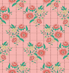 Digital Textile Pattern, Allover Design
