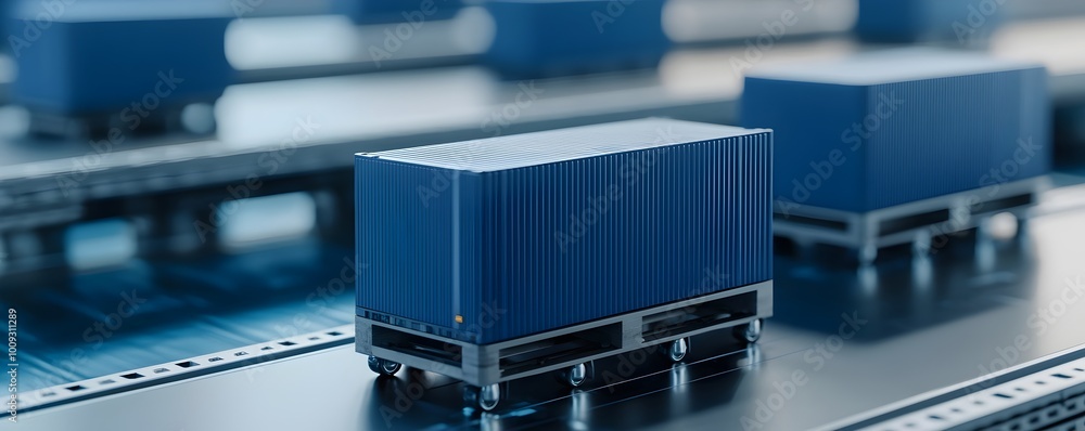Poster integrated logistics solutions for global connectivity - advanced cloud computing robotics and ai-dr