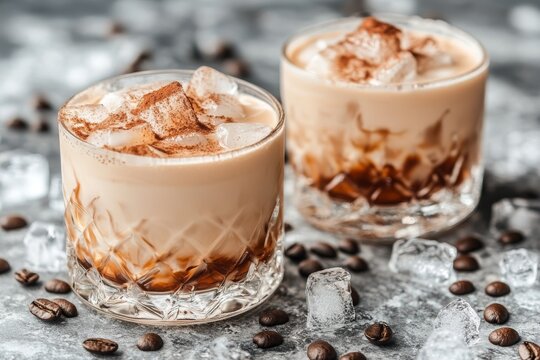 White Russian es un c&oacute;ctel cremoso servido en un vaso bajo con abundante hielo. Su mezcla de licor de caf&eacute; y crema crea un contraste atractivo, perfecto para los amantes de los sabores dulces y suaves