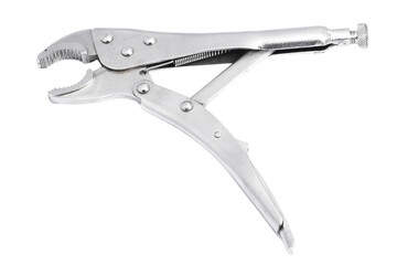 Irwin Vise Grip Straight Jaw Locking Pliers, die cut transparent.