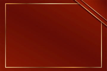 luxury background by using red and gold color